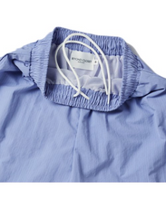 將圖片載入圖庫檢視器 BEYOND CLOSET 經典刺繡淡紫色尼龍短褲