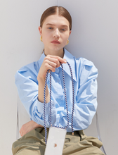 將圖片載入圖庫檢視器 ARNO 可拆式 編繩背帶透明手機殼_日常粉