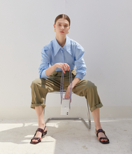 將圖片載入圖庫檢視器 ARNO 可拆式 編繩背帶透明手機殼_日常粉