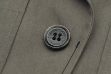 將圖片載入圖庫檢視器 EMKM 不對稱V領灰色縫線夾克