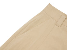 將圖片載入圖庫檢視器 EMKM Bermuda 駝色正裝短褲