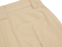 將圖片載入圖庫檢視器 EMKM Bermuda 駝色正裝短褲