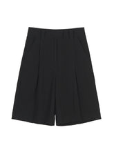 將圖片載入圖庫檢視器 EMKM Bermuda 黑色正裝短褲