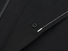 將圖片載入圖庫檢視器 EMKM 不對稱V領黑色縫線夾克