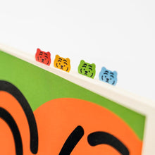 將圖片載入圖庫檢視器 MUZIK TIGER ABC123可拆卸老虎貼紙