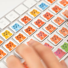 將圖片載入圖庫檢視器 MUZIK TIGER ABC123可拆卸老虎貼紙