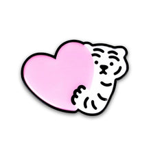 將圖片載入圖庫檢視器 MUZIK TIGER 手機氣囊支架_愛心白虎