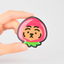 將圖片載入圖庫檢視器 MUZIK TIGER 手機氣囊支架_草莓胖虎