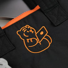 將圖片載入圖庫檢視器 MUZIK TIGER 尼龍黑色手提筆電/平板包