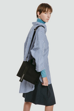 將圖片載入圖庫檢視器 MARHEN.J Rico Mini Comfort 全黑色帆布包