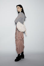 將圖片載入圖庫檢視器 MARHEN.J Popcorn Swing 米色斜揹包