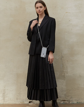 將圖片載入圖庫檢視器 ARNO 可拆式 編繩背帶透明手機殼_大理石銀