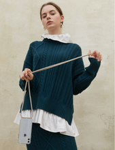 將圖片載入圖庫檢視器 ARNO 可拆式 編繩背帶透明手機殼_麥片奶油