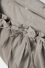 將圖片載入圖庫檢視器 MARHEN.J Plie Large 黑色蝴蝶結皺褶面 Hobo Bag