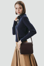 將圖片載入圖庫檢視器 MARHEN.J Uni Bag 摩卡棕蘋果皮革兩用包