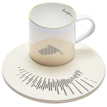 將圖片載入圖庫檢視器 LUYCHO Locomotion木製杯墊系列 鏡面倒影杯組_翱翔的鳥兒 (250ml)