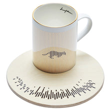 將圖片載入圖庫檢視器 LUYCHO Locomotion木製杯墊系列 鏡面倒影杯組_跳躍的貓咪 (350ml)