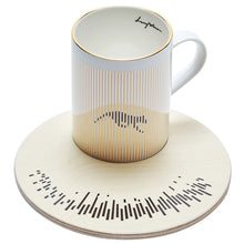 將圖片載入圖庫檢視器 LUYCHO Locomotion木製杯墊系列 鏡面倒影杯組_跳躍的貓咪 (350ml)