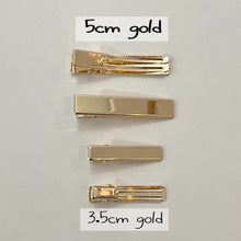 將圖片載入圖庫檢視器 [CHANMIRIBBON] KCmark Korea Silver Gold Hairpin Hair Clip SET 15ea
