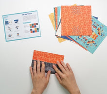 將圖片載入圖庫檢視器 [ARTSOOMBI] MUSEUM IN HAND Korean Heritage &quot;Ddakji&quot; Traditional Pattern Craft Kit
