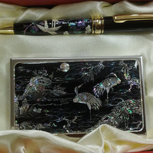 將圖片載入圖庫檢視器 [ENVINET] Mother Of Pearl Pen And Namecard
