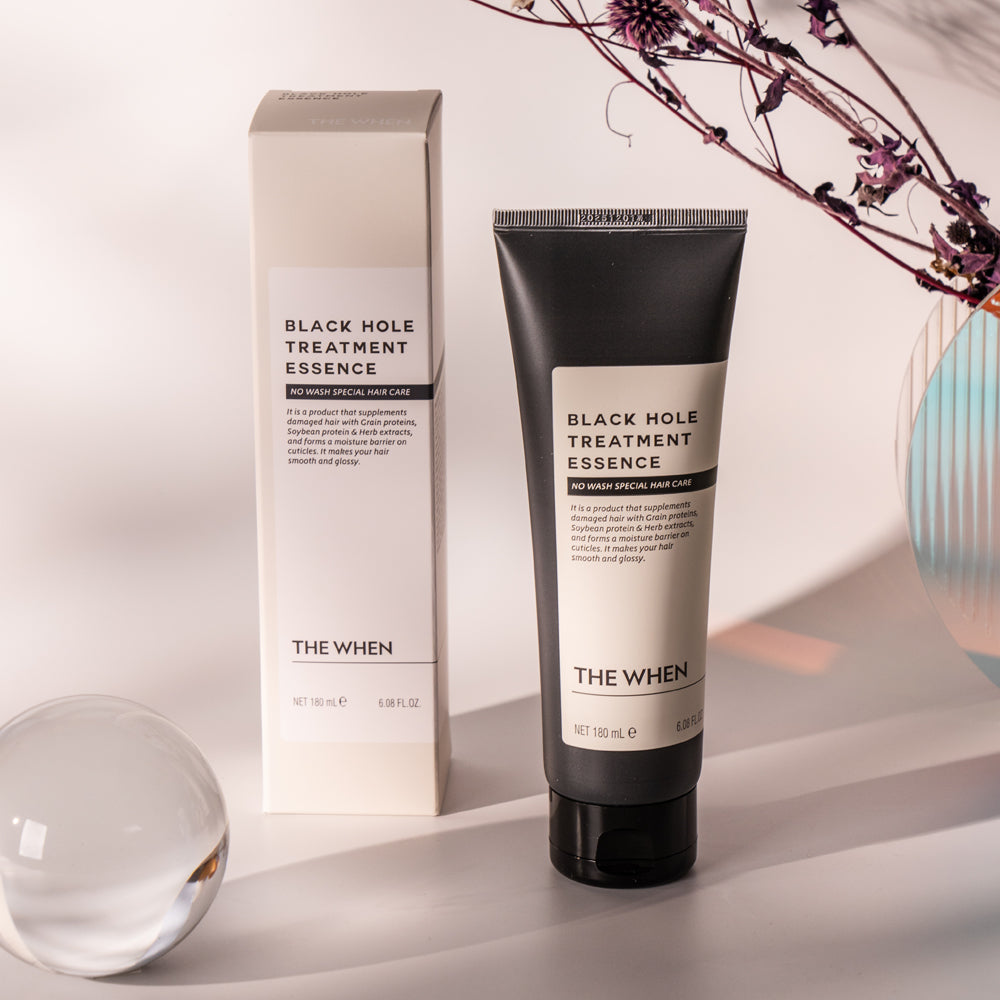 [LEEJIN BEAUTY] The WEN Black Hole Premium Hair Treatment Essence (180mL)
