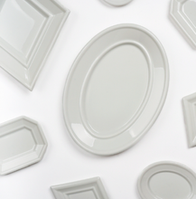 將圖片載入圖庫檢視器 [MUJAGI] Milk Plate Large
