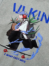 將圖片載入圖庫檢視器 [2024 CAST] (OMNIART) ULKIN I want lazy days Skateboard Sweatshirt
