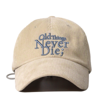 將圖片載入圖庫檢視器 [ONGO] Corduroy Flower Knot Cap
