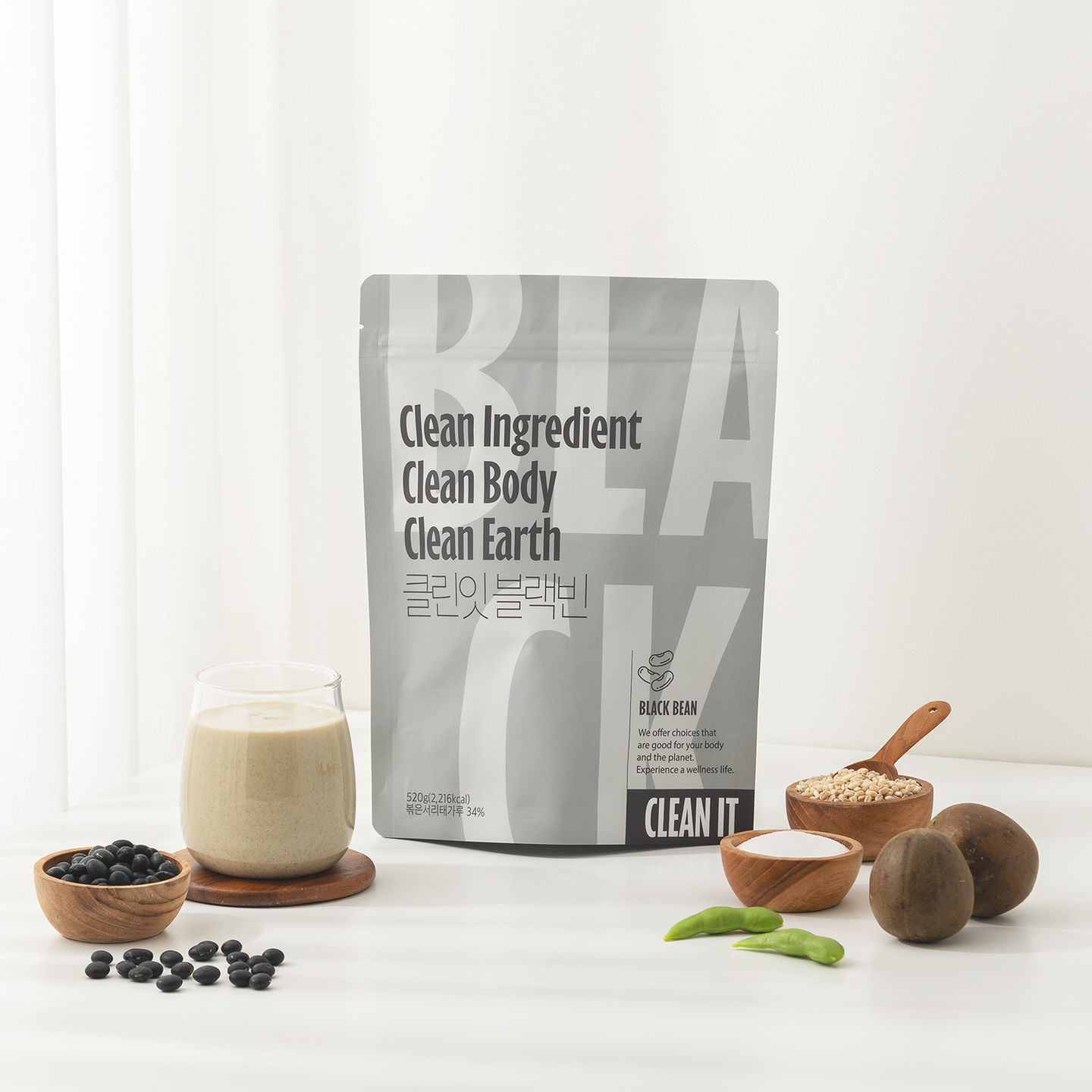 [ONVIBE] CLEAN IT Black Bean Protein Powder