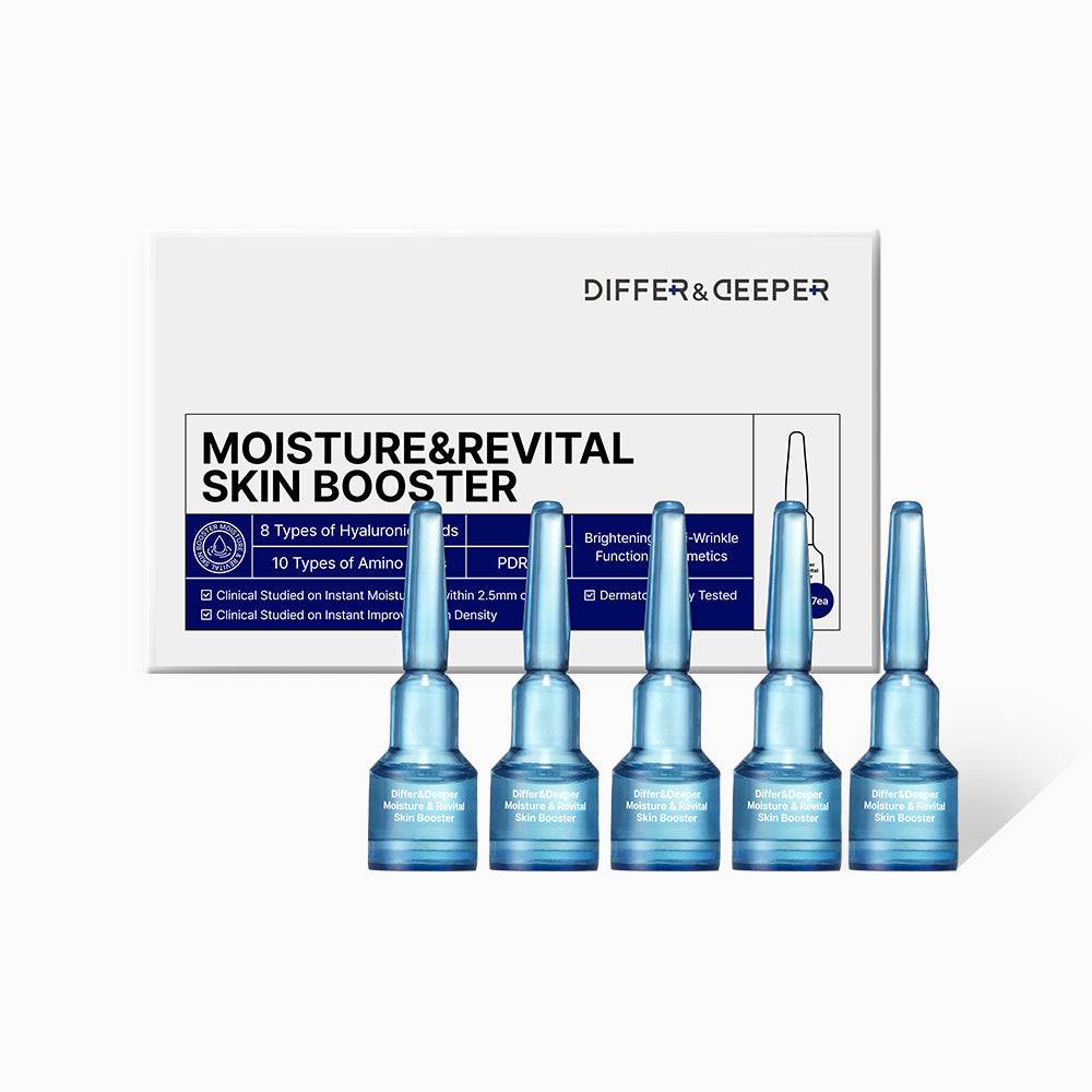 [THE MOMENT] DIFFER&DEEPER Starter Pack Moisture Revital Skin Booster (2ml x 5) Starter Pack