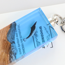 將圖片載入圖庫檢視器 [WOODMENT] A Piece of Whale Keychain
