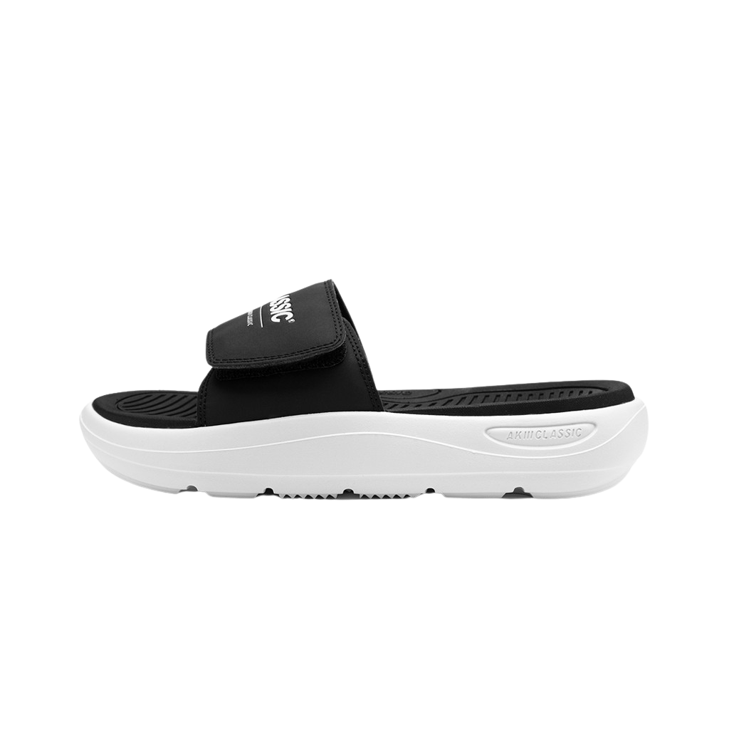 AKIII CLASSIC Dual Cushioning Slide 三重軟墊全黑色拖鞋 (OMEGA X 政勳同款)
