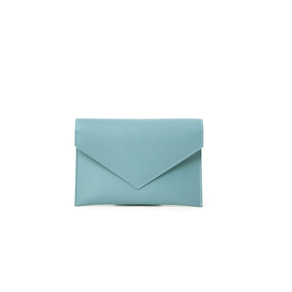 FIBRENO Cosmetic 摩寧頓藍信封手拿包