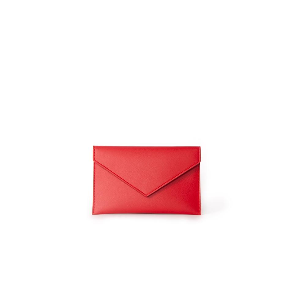FIBRENO Bankbook 紅色信封手拿包