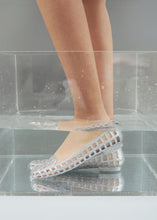 將圖片載入圖庫檢視器 HEAVENLY JELLY Classic Glitter 銀色經典果凍鞋

