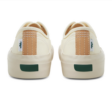 將圖片載入圖庫檢視器 ELLDU Toe-Easy 白色厚底帆布鞋
