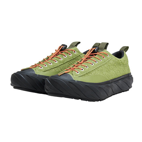 AGE C-2 Cut 低筒橄欖綠麂皮帆布輪胎鞋
