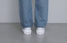 將圖片載入圖庫檢視器 POSE GANCH Mary 白色厚底帆布鞋
