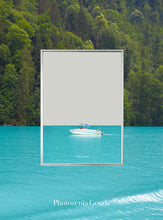 將圖片載入圖庫檢視器 PHOTOZENIAGOODS 瑞士湖景裝飾鏡子
