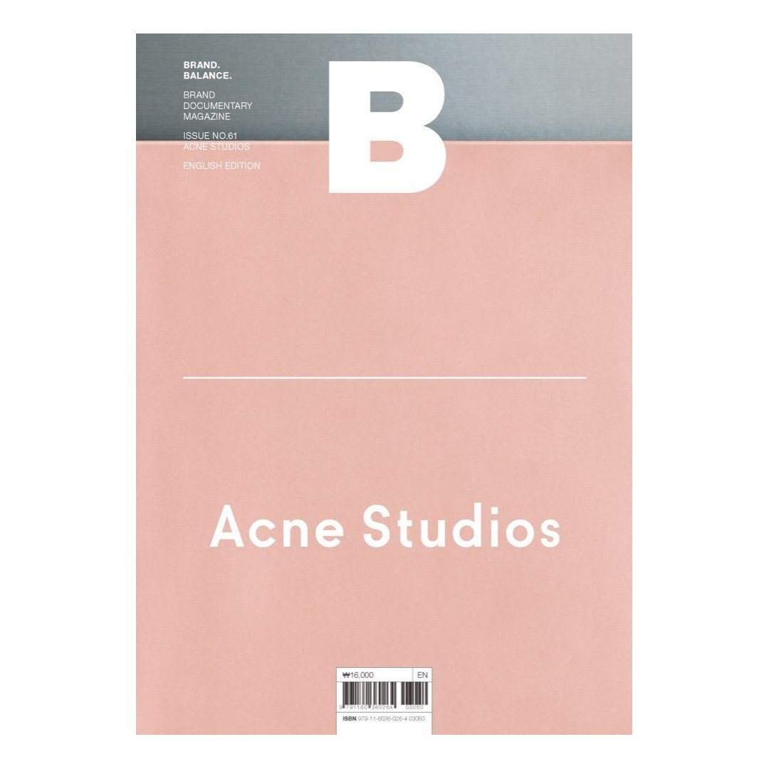 Magazine B 品牌故事雜誌 No.61 ACNE STUDIOS